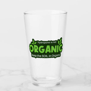 Verre L'Hydroponique N'Est Pas Organique Conserver Le So