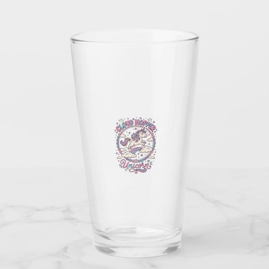 Verre Licorne Cloud Hopper Licorne Ludique Cadeau Mignon (Devant)