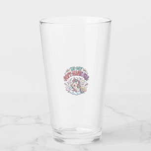 Verre Licorne Dans Mon Produit De Style Rétro De L'ère D