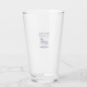 Verre Licorne de la conception graphique de nuit Zazzle (Dos)