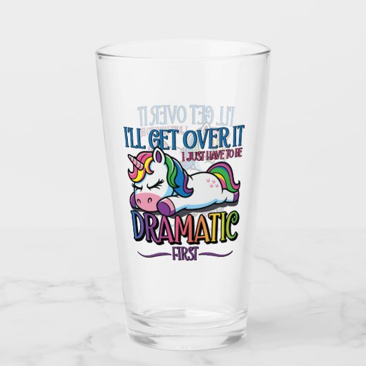 Verre Licorne Dramatique (Devant)