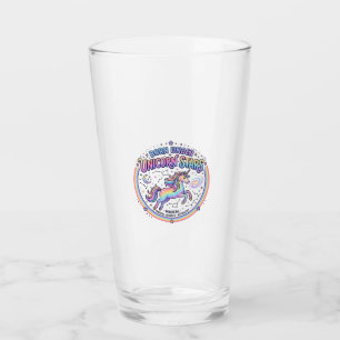Verre Licorne née sous les étoiles de licorne Impression