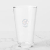 Verre Licorne Pixel Licorne Puissance Conception Graphiq (Dos)