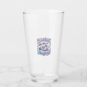 Verre Licorne Réservée et Idée Cadeau Magique Typographi