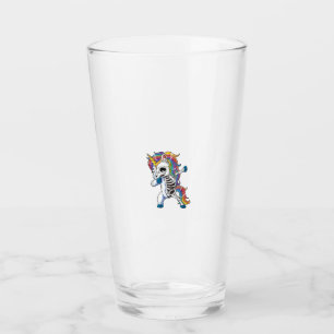Verre Licorne squelette qui dab Halloween Cadeaux Femmes