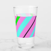 Verre Lignes colorées (Dos)