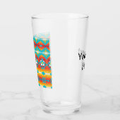 Verre Lignes de formes tribales (Gauche)