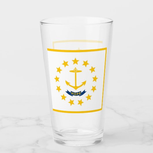 Verre L'île Rhode (Devant)
