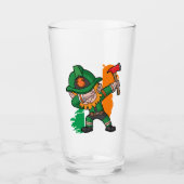 Verre Limande tamponnante de pompier de lutin de Jour de (Devant)