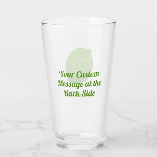 Verre Lime (Dos)