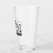 Verre L'inflation est un bon vélo (Gauche)