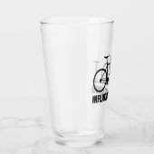 Verre L'inflation est un bon vélo (Droite)
