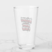 Verre L'insouciance est le début de la fin (Dos)