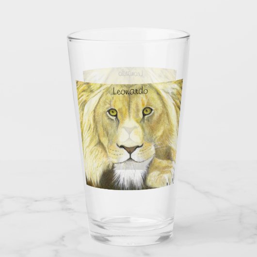 Verre Lion (Devant)