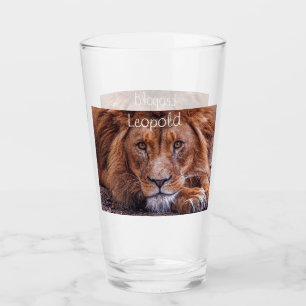 Verre Lion africain