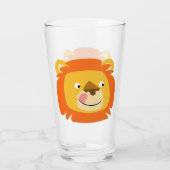 Verre Lion caricature doux Yummy (Dos)