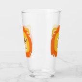 Verre Lion caricature doux Yummy (Gauche)