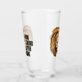 Verre Lion fête des pères (Gauche)