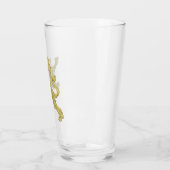 Verre Lion Royal Doré (Gauche)