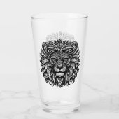 Verre Lion tribal (Dos)