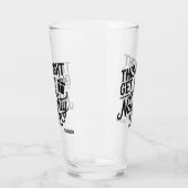 Verre Liste de Naughty Noël Nom personnalisé (Gauche)