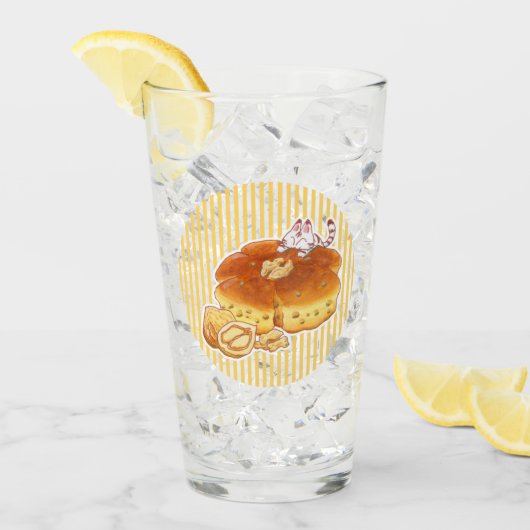 Verre Little Cat & Walnut bread (Devant glace)