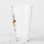 Verre Live Laugh Love a German Shepherd (Gauche)