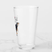 Verre Live Laugh Love a Gordon Setter Glass (Gauche)