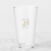 Verre Live Like a Dog Be Present, Be Happy (Dos)