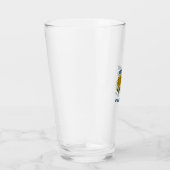 Verre Live Like a Dog Be Present, Be Happy (Droite)