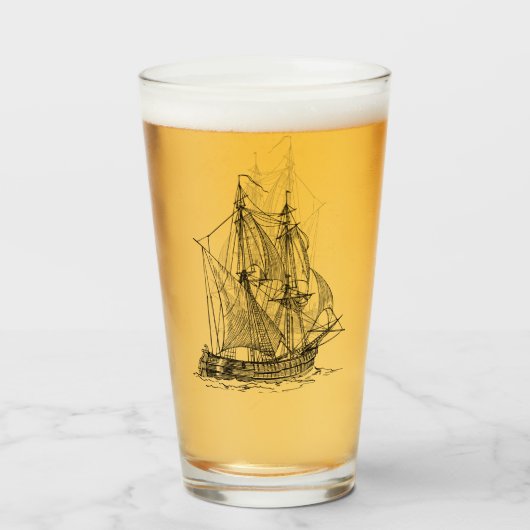 Verre Livraison vintage (Devant (rempli))