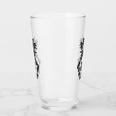 Verre Lizard tribal à la corne du Texas (Gauche)