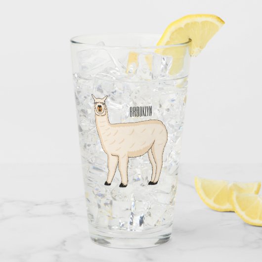 Verre Llama (Dos glace)