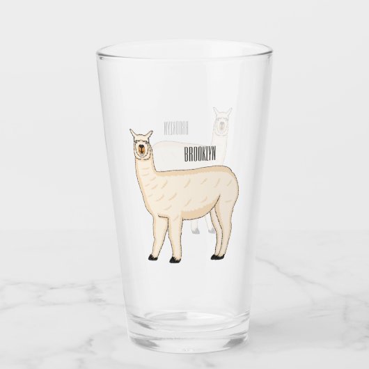 Verre Llama (Devant)