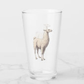 Verre Llama blanche (Dos)