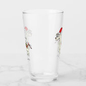 Verre Llama Cute Drôle Noël Vacances (Gauche)