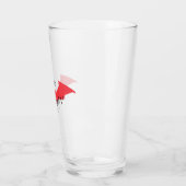 Verre Logo Batman manuscrit de chaume (Gauche)