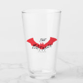 Verre Logo Batman manuscrit de chaume (Devant)