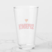 Verre Logo classique Superman Bold (Dos)