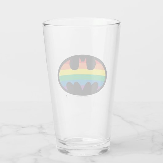 Verre Logo de Batman Rainbow (Dos)