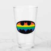 Verre Logo de Batman Rainbow (Devant)