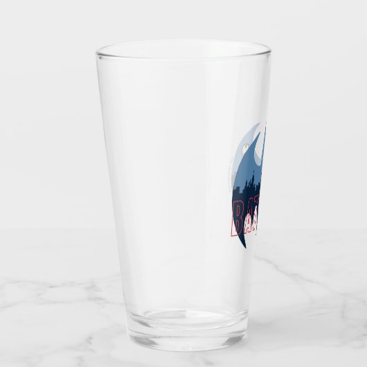Verre Logo de chauve-souris avec signal Gotham & Bat (Droite)