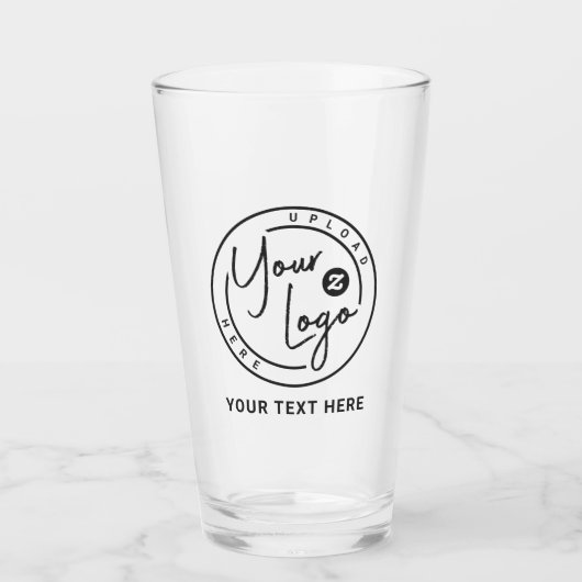 Verre Logo de la marque de signature (Devant)