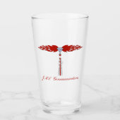 Verre Logo de la tour de communication JML (Devant)
