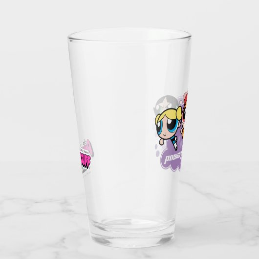 Verre Logo de l'équipe de Powerpuff (Droite)