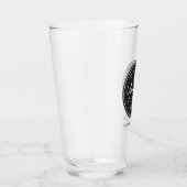 Verre Logo de marque personnalisé (Droite)