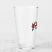 Verre Logo de moto vintage blanc (Droite)