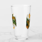 Verre Logo de nom Maria floral (Gauche)