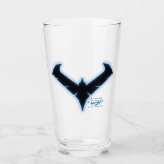 Verre Logo de nuit Gotham Knights (Devant)