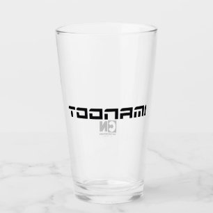 Verre Logo de police futuriste Toonami